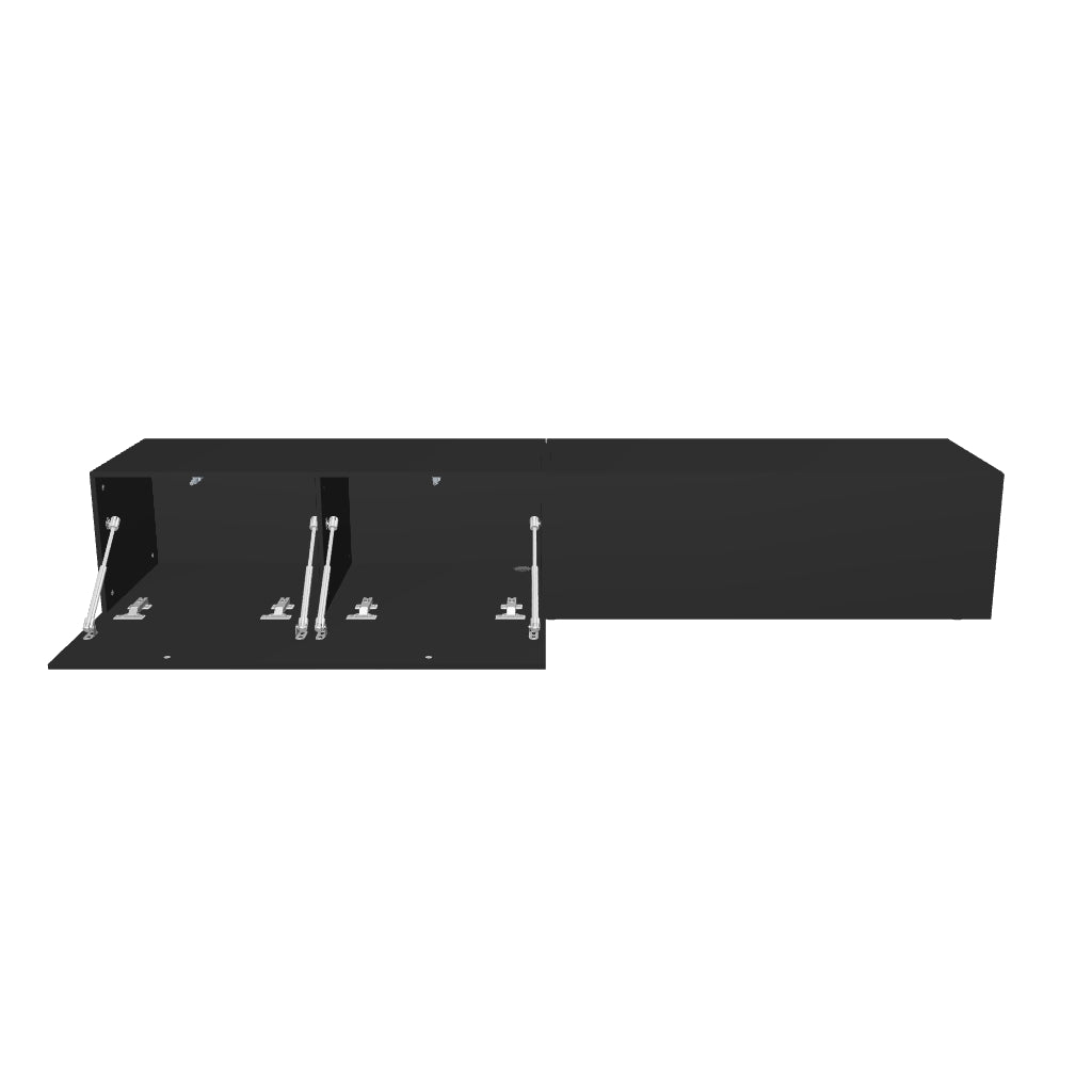 Mora TV Meubel Zwevend & Staand 180 cm Zwart